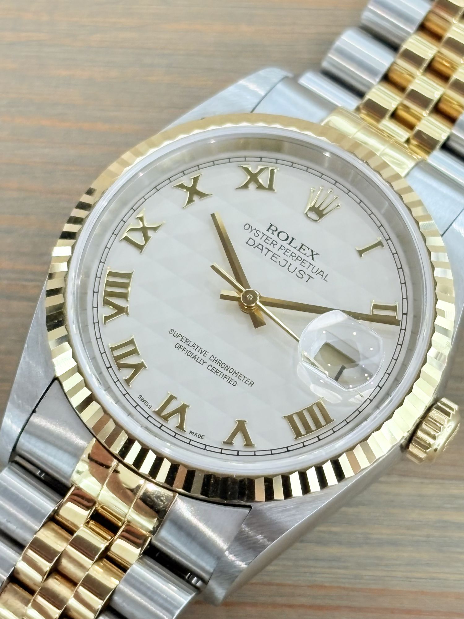 Rolex Datejust 'pyramid'