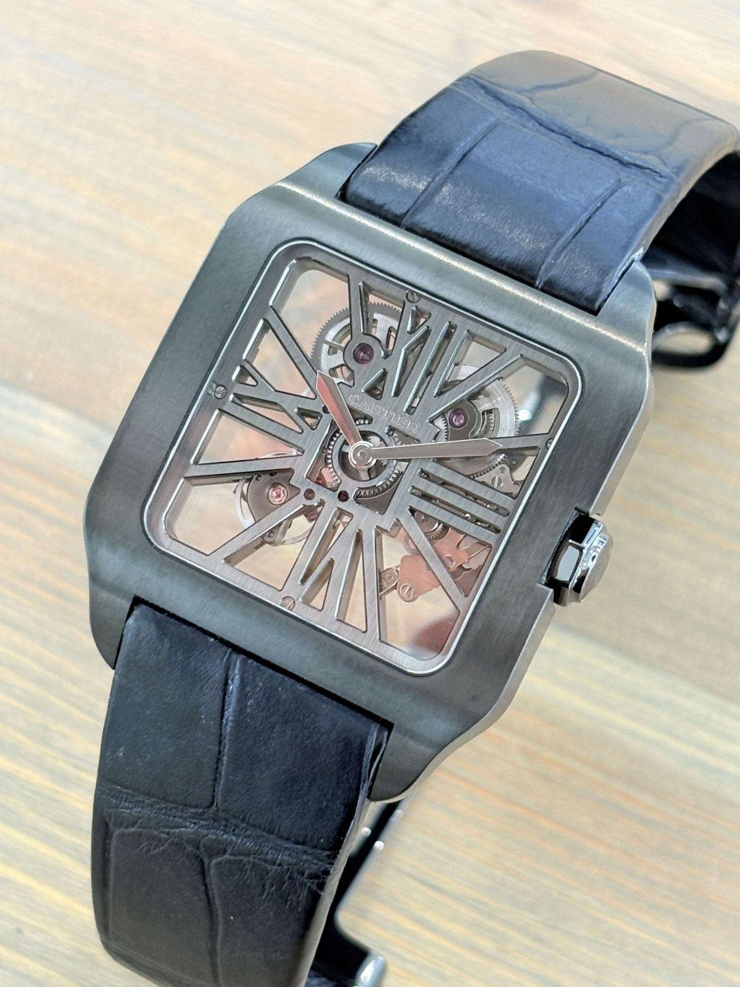 Cartier Santos-Dumont Skeleton XL