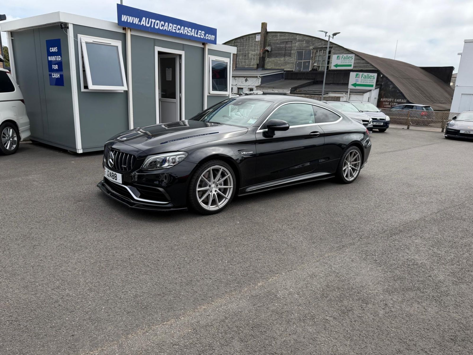 2019 MERCEDES-BENZ C63 AMG 4.0L V8 (469bhp) SpeedShift COUPE**ONLY 15100 MILES
